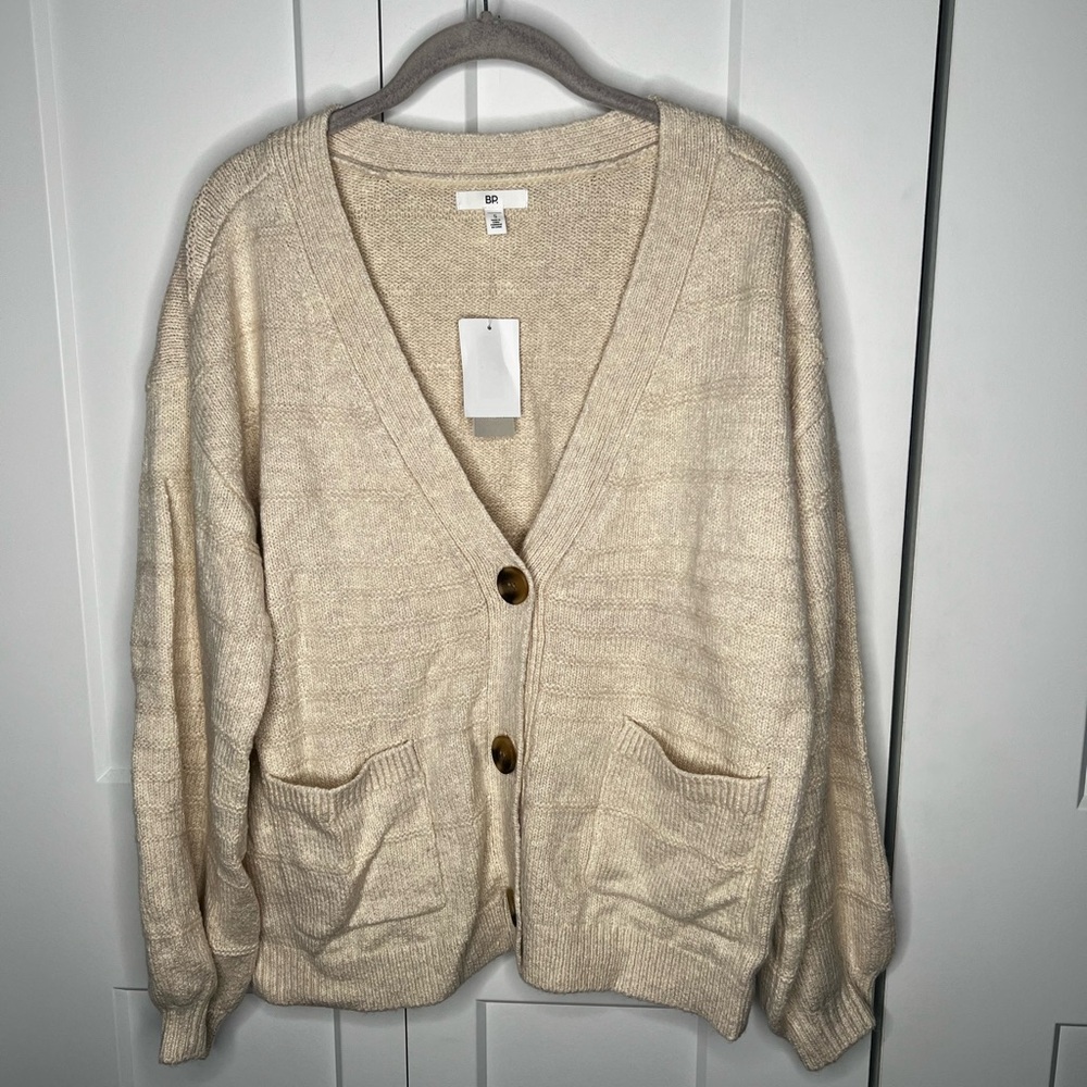 BP Knit Button-Up Cardigan Sweater NWT Women's Size Small